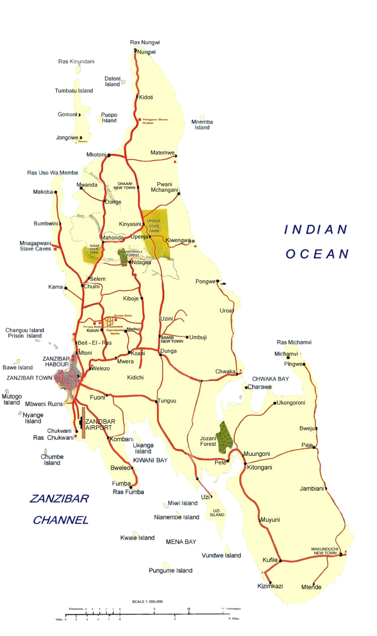 Serengeti Map